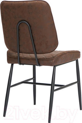 Стул Bergenson Bjorn Maril / BF-ACH-MRL-LTH-BRN (темно-коричневый)