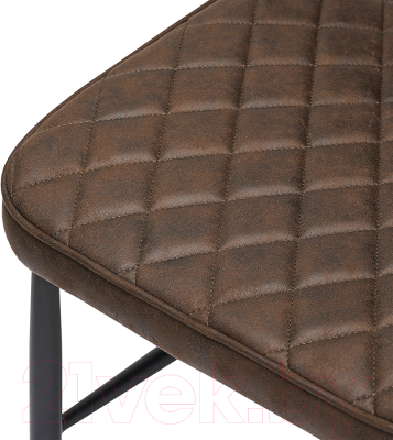 Стул Bergenson Bjorn Maril / BF-ACH-MRL-LTH-BRN (темно-коричневый)