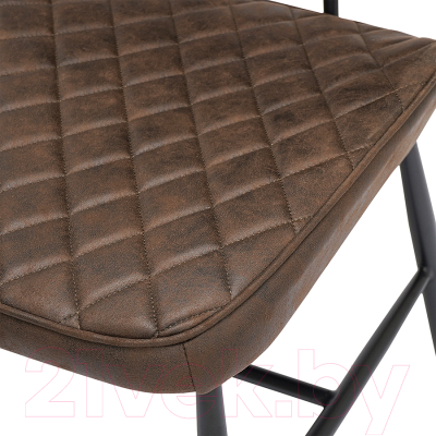 Стул Bergenson Bjorn Maril / BF-ACH-MRL-LTH-BRN (темно-коричневый)