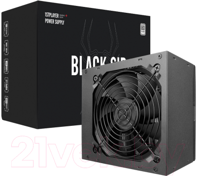 Блок питания для компьютера 1stPlayer Black.Sir 600W / SR-600W