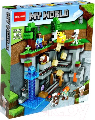 Конструктор Brick Мой Мир. Подземная крепость / 9771549 - фото