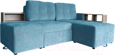 Диван угловой Lama мебель Пингвин-2/20 левый (Glory Col 19) - фото