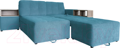 Диван угловой Lama мебель Пингвин-2/20 левый (Glory Col 19)