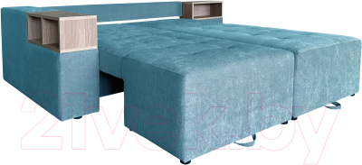 Диван угловой Lama мебель Пингвин-2/20 правый (Glory Col 19)