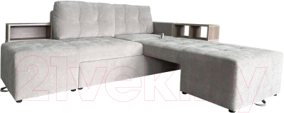 Диван угловой Lama мебель Пингвин-2/20 левый (Glory Col 02)