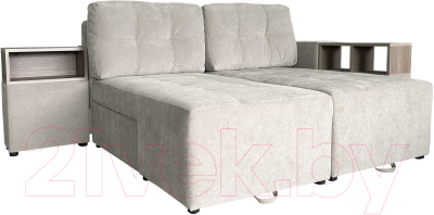 Диван угловой Lama мебель Пингвин-2/20 левый (Glory Col 02)