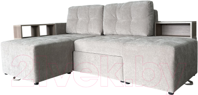 Диван угловой Lama мебель Пингвин-2/20 правый (Glory Col 02) - фото