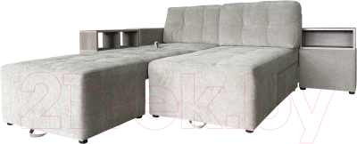 Диван угловой Lama мебель Пингвин-2/20 правый (Glory Col 02)