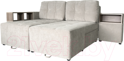 Диван угловой Lama мебель Пингвин-2/20 правый (Glory Col 02)