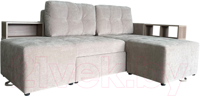 Диван угловой Lama мебель Пингвин-2/20 левый (Glory Col 03) - фото