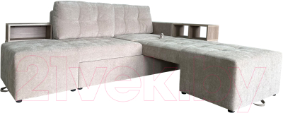 Диван угловой Lama мебель Пингвин-2/20 левый (Glory Col 03)