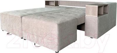 Диван угловой Lama мебель Пингвин-2/20 левый (Glory Col 03)