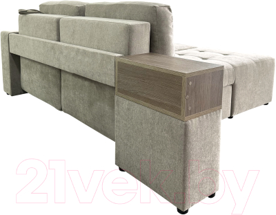 Диван угловой Lama мебель Пингвин-2/20 левый (Glory Col 03)