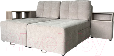 Диван угловой Lama мебель Пингвин-2/20 правый (Glory Col 03)