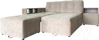 Диван угловой Lama мебель Пингвин-2/20 правый (Glory Col 03)
