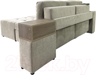 Диван угловой Lama мебель Пингвин-2/20 правый (Glory Col 03)