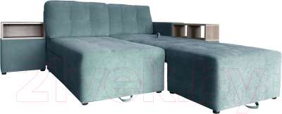 Диван угловой Lama мебель Пингвин-2/20 левый (Glory Col 17)