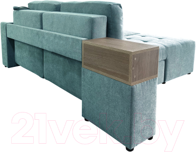 Диван угловой Lama мебель Пингвин-2/20 левый (Glory Col 17)