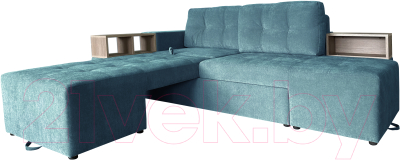 Диван угловой Lama мебель Пингвин-2/20 правый (Glory Col 17)