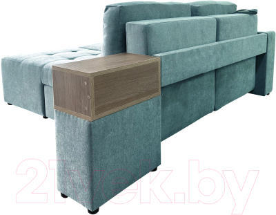 Диван угловой Lama мебель Пингвин-2/20 правый (Glory Col 17)