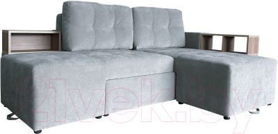 Диван угловой Lama мебель Пингвин-2/20 левый (Glory Col 24) - фото