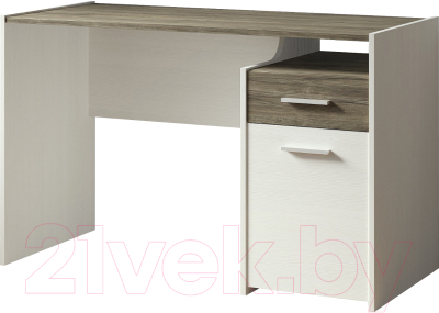 Письменный стол Евва Венеция BH-1D1S (бодега белый/ясень орландо) - фото