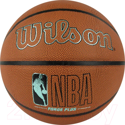 Баскетбольный мяч Wilson NBA Forge Plus Eco BSKT / WZ2010901XB7 - фото