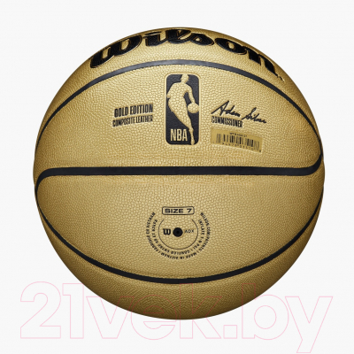 Баскетбольный мяч Wilson NBA Gold Edition / WTB3403XB