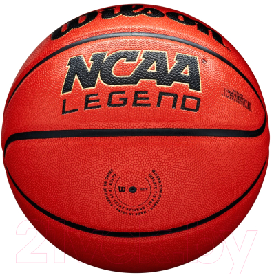 Баскетбольный мяч Wilson NCAA Legend / WZ2007601XB