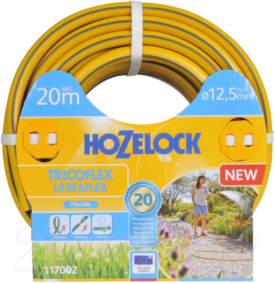 Шланг поливочный Hozelock Tricoflex Ultraflex 117002 / Б0046559 - фото