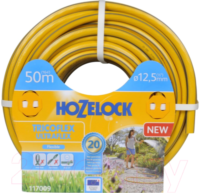 Шланг поливочный Hozelock Tricoflex Ultraflex 117009 / Б0046562 - фото