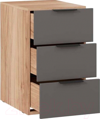 Тумба ТриЯ Порто ТД-393.15.01-11 (яблоня беллуно/графит софт)