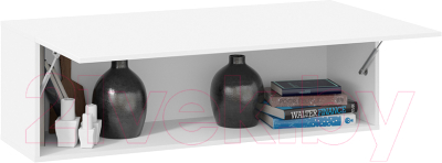 Шкаф навесной ТриЯ Порто ТД-393.15.11 (белый жемчуг/белый софт)