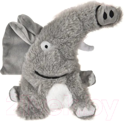 Игрушка для собак Homepet Слоник плюш с пищалкой / 71105 - фото