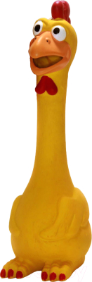 Игрушка для собак Homepet Петух с пищалкой / 70259 - фото