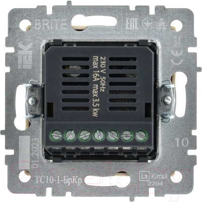 Термостат для климатической техники IEK Brite BR-RT11-K10