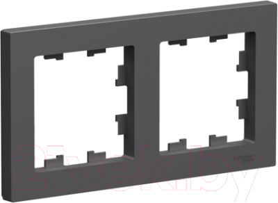 Рамка для выключателей и розеток Systeme (Schneider) Electric AtlasDesign ATN001402 - фото