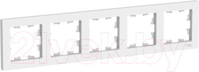 Рамка для выключателей и розеток Systeme (Schneider) Electric AtlasDesign ATN001305 - фото