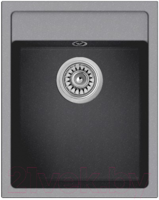 Мойка кухонная Longran Ultra ULS400.500 (лава) - фото