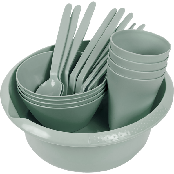 Набор пластиковой посуды Berossi Picnic LM ИК 79395000