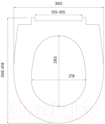 Сиденье для унитаза IDDIS 001 001PP00i31