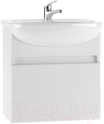 Тумба под умывальник Айсберг Элегия 45 Классик без ящика - фото