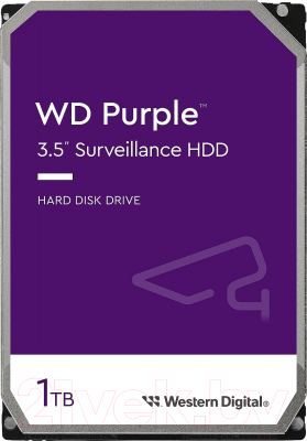 Жесткий диск Western Digital 1TB Purple (WD11PURZ) - фото