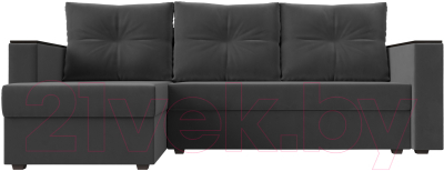Диван угловой Лига Диванов Атланта Б/С левый / 117038L