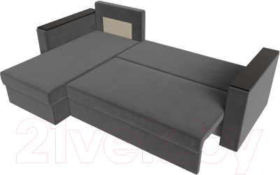Диван угловой Лига Диванов Атланта Б/С левый / 117038L