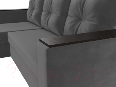 Диван угловой Лига Диванов Атланта Б/С левый / 117038L