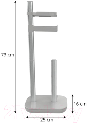 Держатель для туалетной бумаги Primanova Sui M-E75-07
