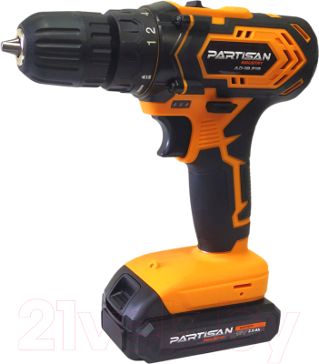 Аккумуляторная дрель-шуруповерт Partisan AD-18.21B - фото