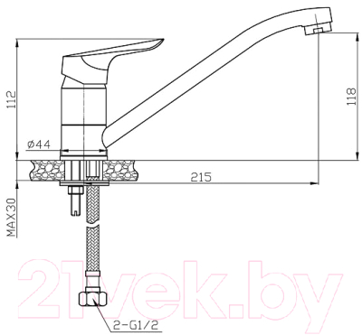 Смеситель Esko Cairo CI 05