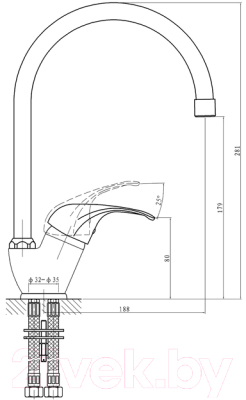 Смеситель Esko Riga RG 519
